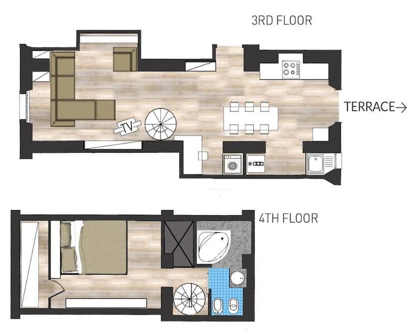 Ferienwohnung Design&Terrazzo A 5 Min Dal Centro - Laura'S House Mailand Exterior foto